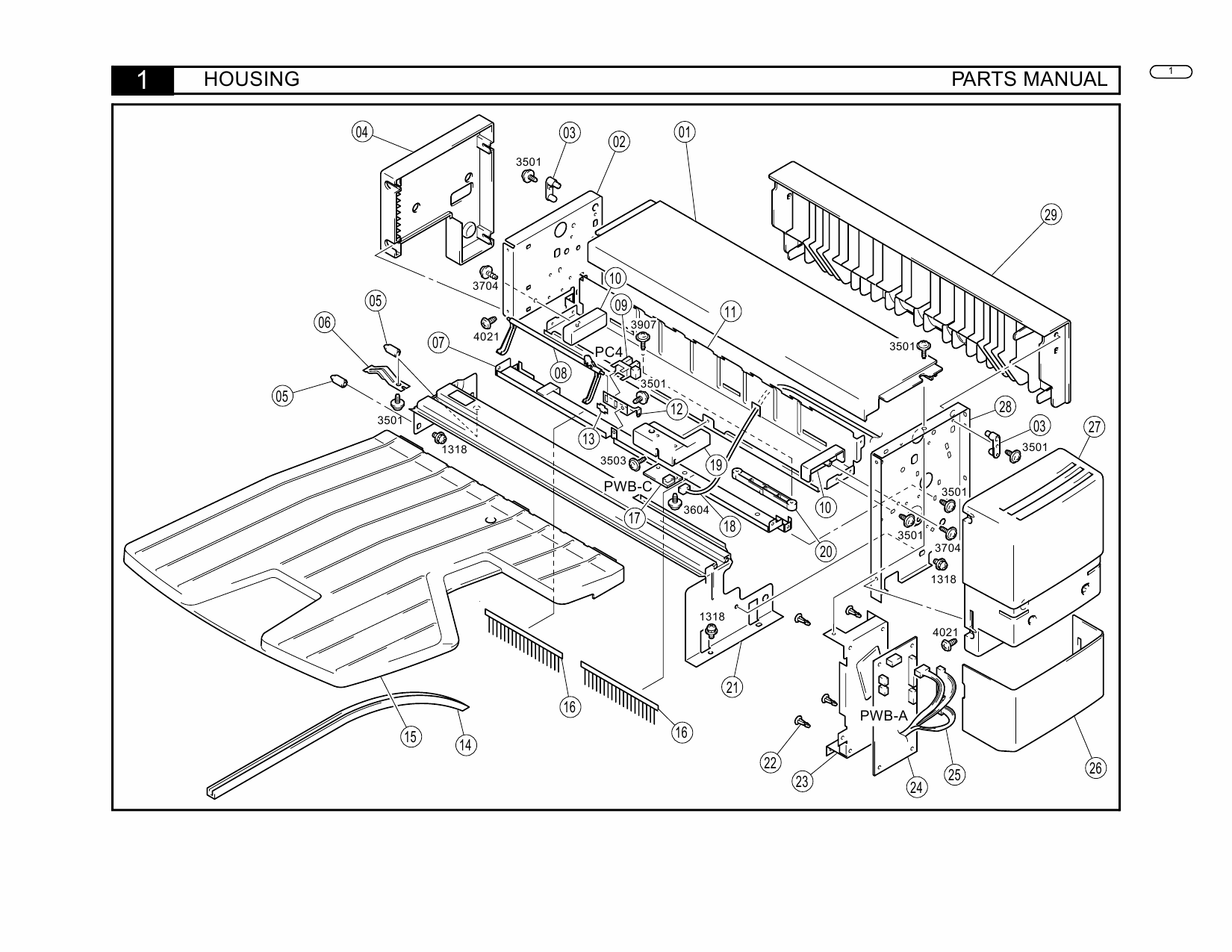 Konica-Minolta Options JS-200 Parts Manual-3